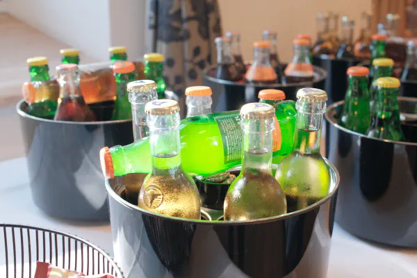 Cold drinks for the breaks